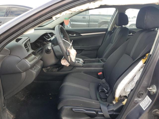 2HGFC2F61KH545021 - 2019 HONDA CIVIC LX GRAY photo 7