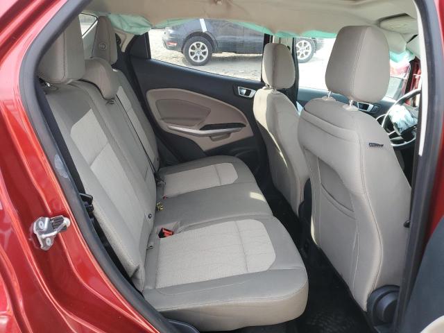 MAJ3P1TE9JC189582 - 2018 FORD ECOSPORT SE RED photo 10