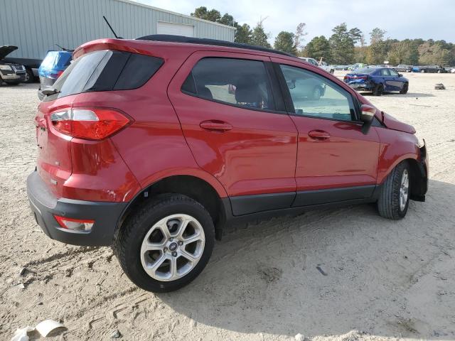 MAJ3P1TE9JC189582 - 2018 FORD ECOSPORT SE RED photo 3