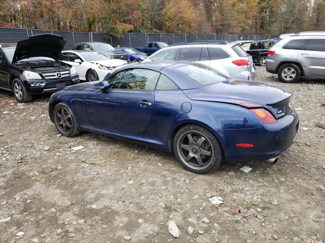 JTHFN48Y220008664 - 2002 LEXUS SC 430 BLUE photo 2