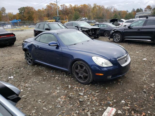 JTHFN48Y220008664 - 2002 LEXUS SC 430 BLUE photo 4