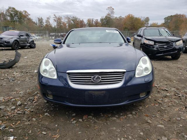 JTHFN48Y220008664 - 2002 LEXUS SC 430 BLUE photo 5