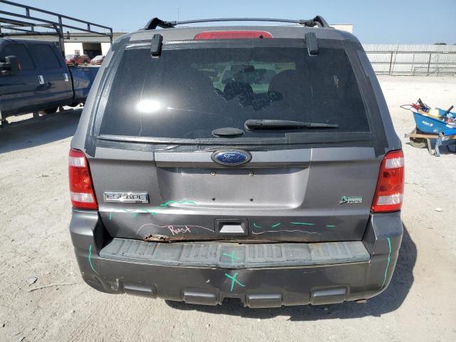 1FMCU0DG9BKB71826 - 2011 FORD ESCAPE XLT GRAY photo 6