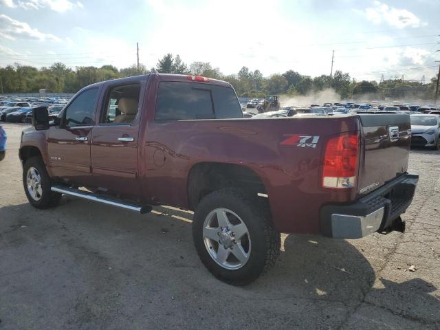 1GT121C88EF140033 - 2014 GMC SIERRA K2500 SLT MAROON photo 2