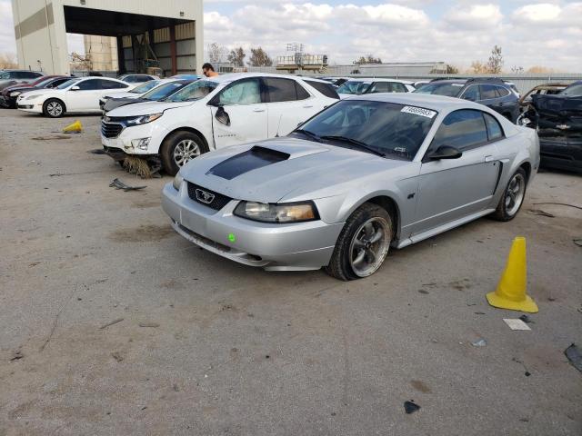 1FAFP42X53F385974 - 2003 FORD MUSTANG GT SILVER photo 1