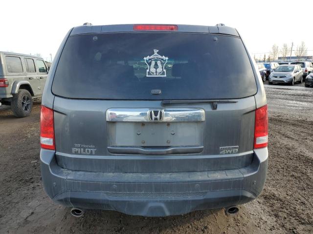 5FNYF4H95CB505288 - 2012 HONDA PILOT TOURING GRAY photo 6