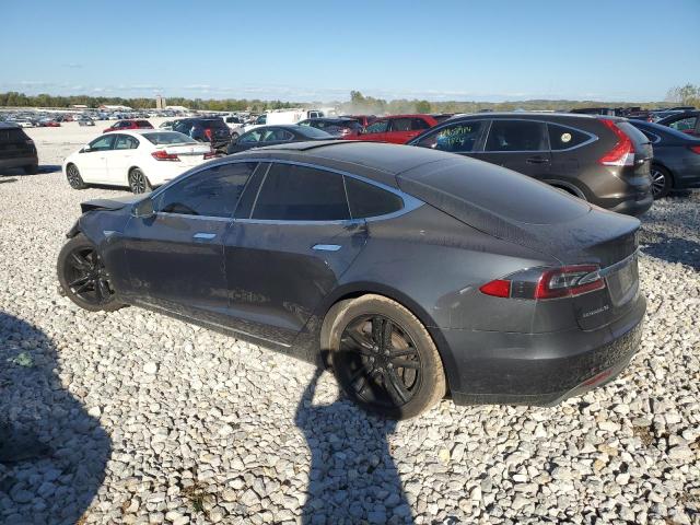 5YJSA1E26FF116299 - 2015 TESLA MODEL S GRAY photo 2