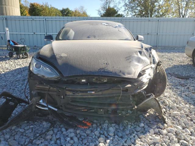 5YJSA1E26FF116299 - 2015 TESLA MODEL S GRAY photo 5