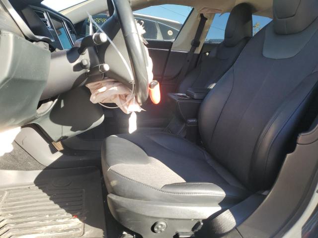 5YJSA1E26FF116299 - 2015 TESLA MODEL S GRAY photo 7