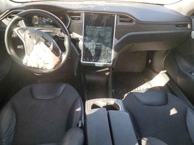 5YJSA1E26FF116299 - 2015 TESLA MODEL S GRAY photo 8