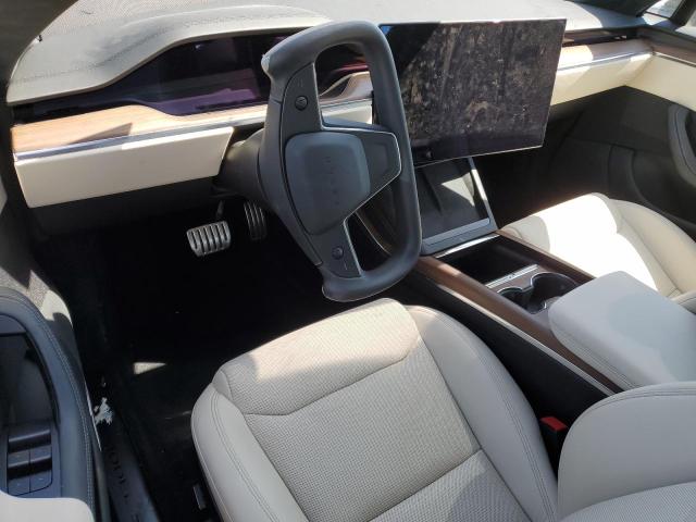 5YJSA1E56NF487455 - 2022 TESLA MODEL S 蓝色 照片 8