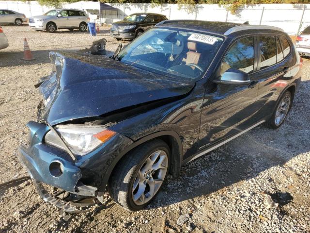 WBAVM5C53EVV92189 - 2014 BMW X1 XDRIVE35I BLUE photo 1