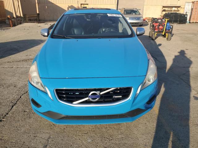 YV1902FH1D2182635 - 2013 VOLVO S60 T6 BLUE photo 5