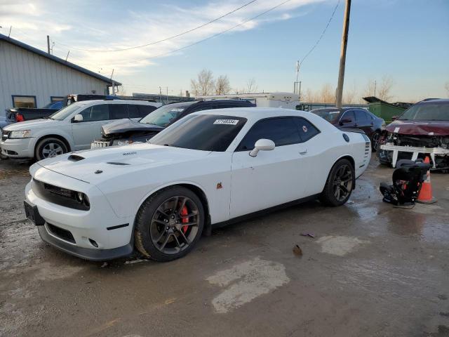 2C3CDZFJ2MH618304 - 2021 DODGE CHALLENGER R/T SCAT PACK WHITE photo 1