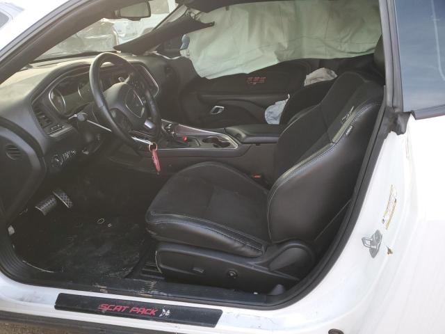 2C3CDZFJ2MH618304 - 2021 DODGE CHALLENGER R/T SCAT PACK WHITE photo 10