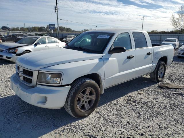 1D7RE3GK8BS682642 - 2011 DODGE DAKOTA SLT WHITE photo 1