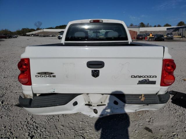 1D7RE3GK8BS682642 - 2011 DODGE DAKOTA SLT WHITE photo 6