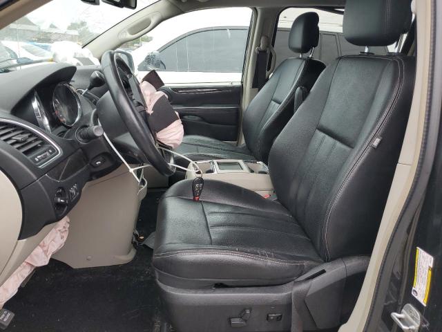 2C4RC1CG3CR364274 - 2012 CHRYSLER TOWN & COU TOURING L CHARCOAL photo 7