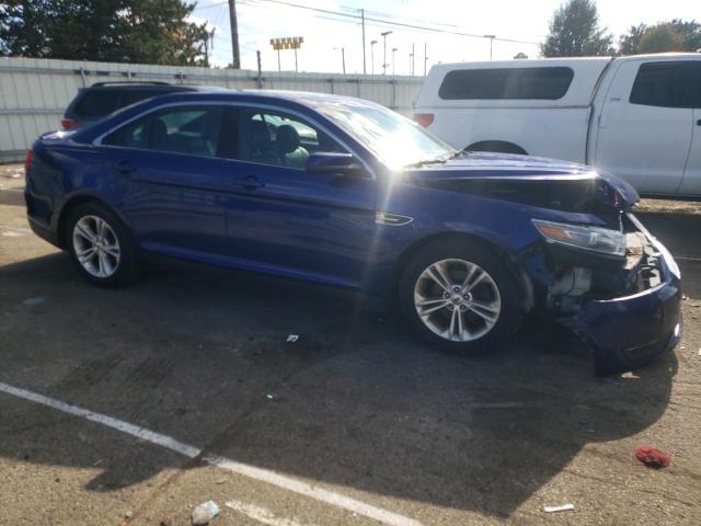 1FAHP2E85DG214672 - 2013 FORD TAURUS SEL BLUE photo 4