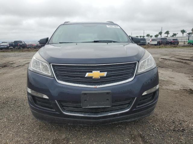 1GNKRFED6FJ113457 - 2015 CHEVROLET TRAVERSE LS BLUE photo 5