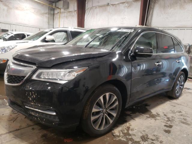 5FRYD3H42GB005923 - 2016 ACURA MDX TECHNOLOGY BLACK photo 1