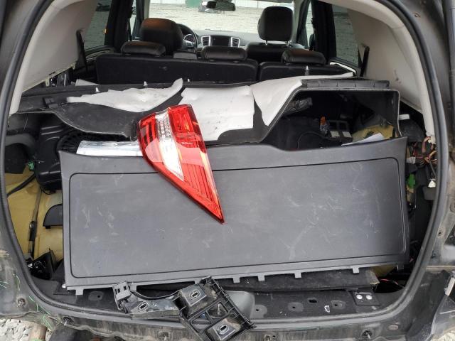 4JGDA5HBXEA332283 - 2014 MERCEDES-BENZ ML 350 4MATIC BLACK photo 12