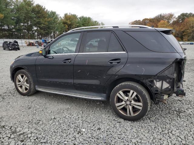 4JGDA5HBXEA332283 - 2014 MERCEDES-BENZ ML 350 4MATIC BLACK photo 2