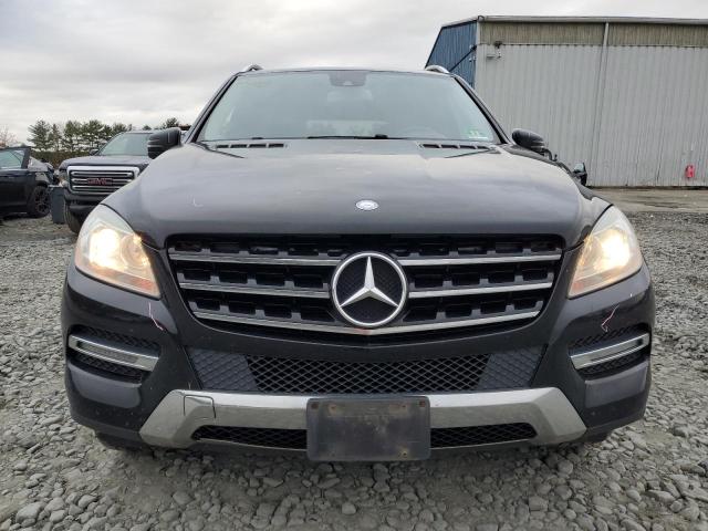 4JGDA5HBXEA332283 - 2014 MERCEDES-BENZ ML 350 4MATIC BLACK photo 5