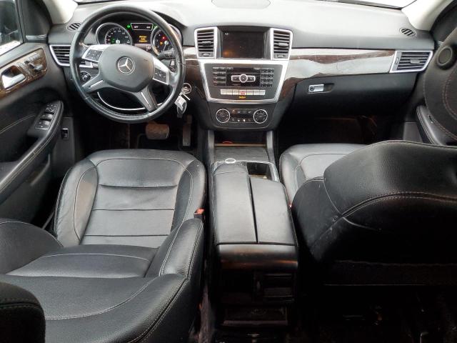4JGDA5HBXEA332283 - 2014 MERCEDES-BENZ ML 350 4MATIC BLACK photo 8