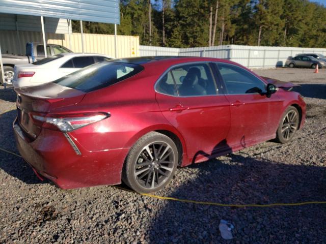 4T1B61HK1JU514139 - 2018 TOYOTA CAMRY XSE BURGUNDY photo 3