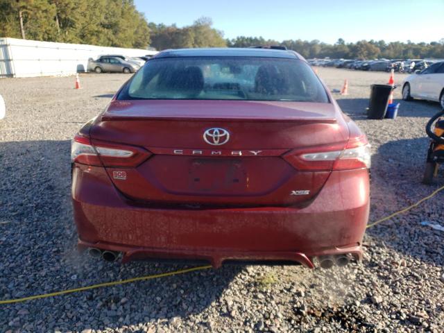 4T1B61HK1JU514139 - 2018 TOYOTA CAMRY XSE BURGUNDY photo 6