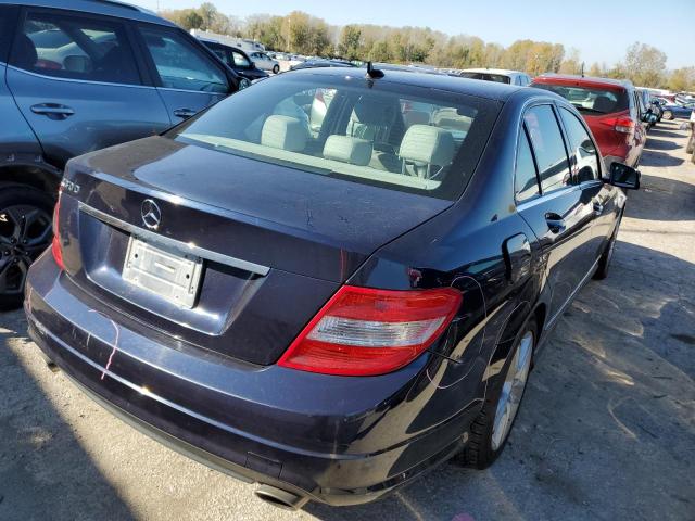 WDDGF5EB0AR091469 - 2010 MERCEDES-BENZ C 300 PURPLE photo 3