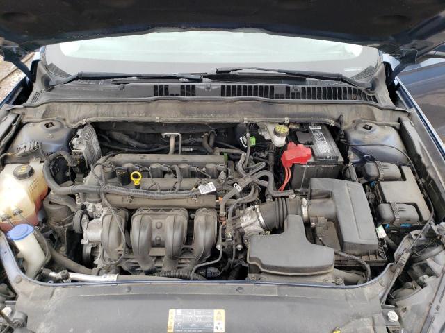 3FA6P0H75JR243141 - 2018 FORD FUSION SE TEAL photo 11