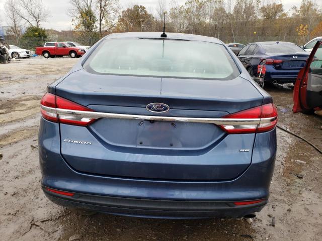 3FA6P0H75JR243141 - 2018 FORD FUSION SE TEAL photo 6