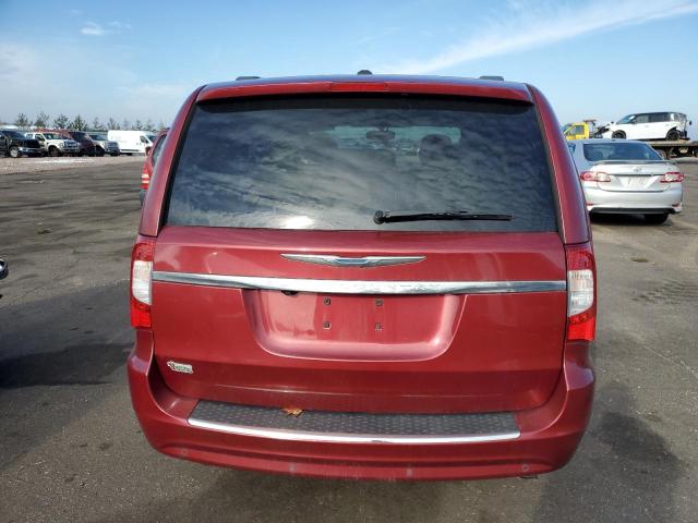 2C4RC1CG1CR382952 - 2012 CHRYSLER TOWN & COU TOURING L BURGUNDY photo 6