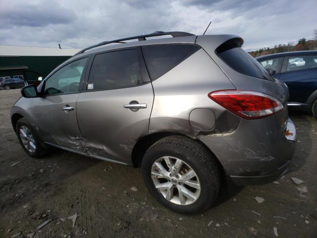 JN8AZ1MW1BW184559 - 2011 NISSAN MURANO S SILVER photo 2