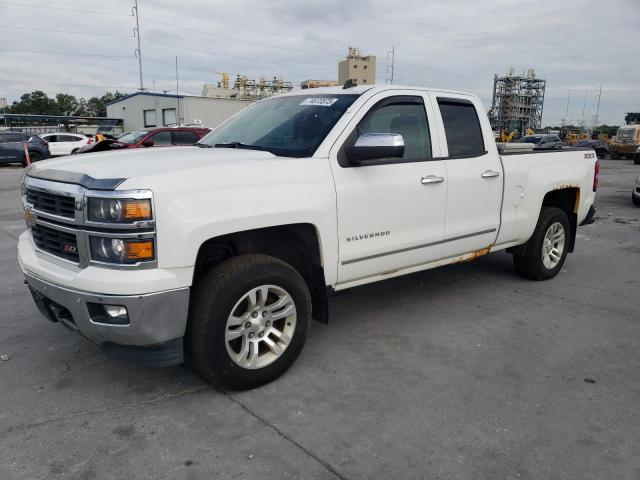 1GCVKSEC3EZ112986 - 2014 CHEVROLET SILVERADO K1500 LTZ WHITE photo 1