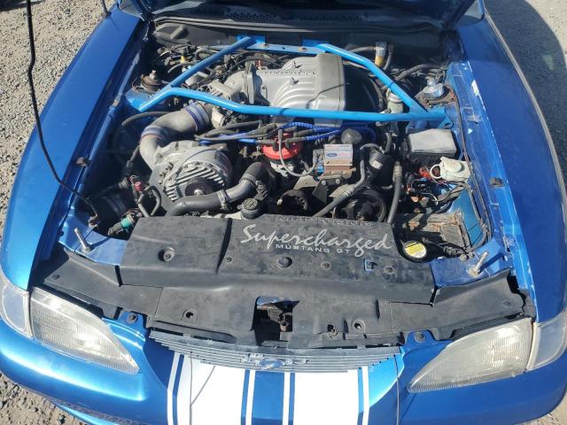 1FALP42T7RF221232 - 1994 FORD MUSTANG GT BLUE photo 11