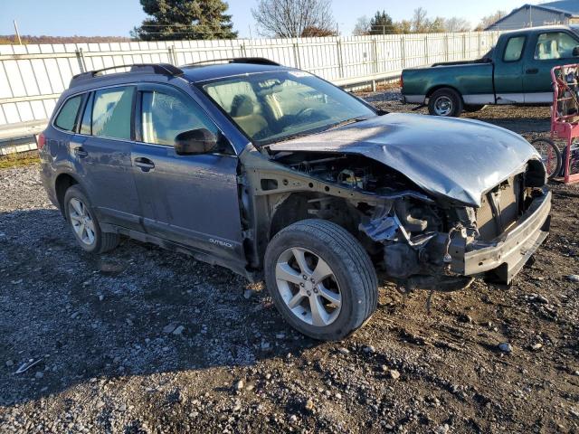 4S4BRBACXE3245621 - 2014 SUBARU OUTBACK 2.5I BLUE photo 4