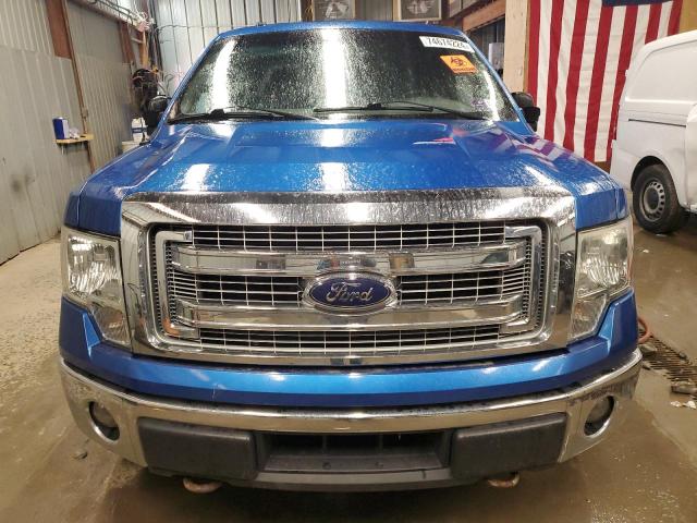 1FTFW1ET7EKD02690 - 2014 FORD F150 SUPERCREW BLUE photo 5