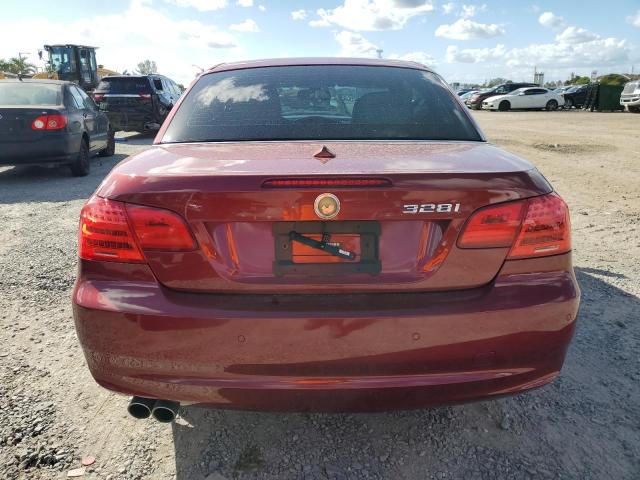 WBADW7C53BE726695 - 2011 BMW 328 I SULEV RED photo 6