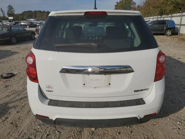 2CNFLCEC7B6370521 - 2011 CHEVROLET EQUINOX LS WHITE photo 6