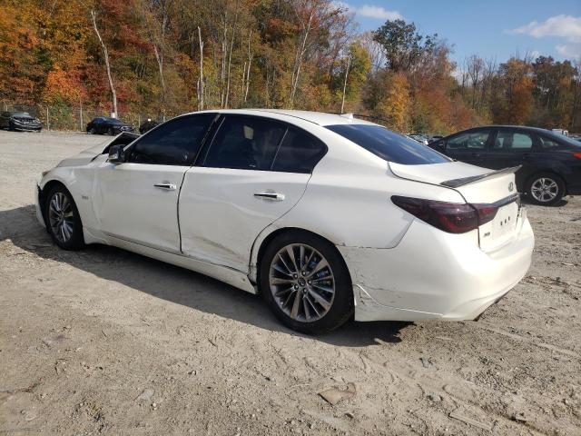 JN1EV7AR1KM550769 - 2019 INFINITI Q50 LUXE WHITE photo 2