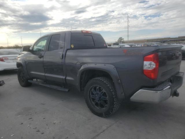 5TFRM5F13GX101737 - 2016 TOYOTA TUNDRA DOUBLE CAB SR/SR5 GRAY photo 2