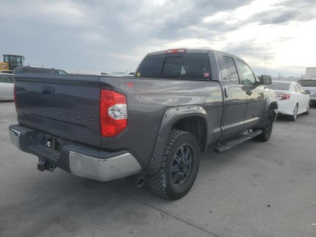 5TFRM5F13GX101737 - 2016 TOYOTA TUNDRA DOUBLE CAB SR/SR5 GRAY photo 3