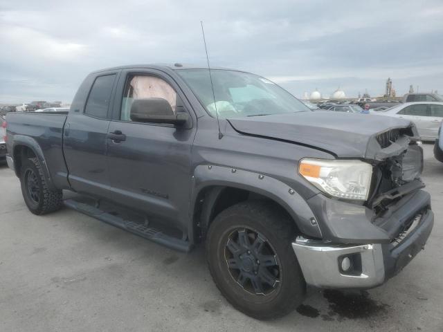 5TFRM5F13GX101737 - 2016 TOYOTA TUNDRA DOUBLE CAB SR/SR5 GRAY photo 4
