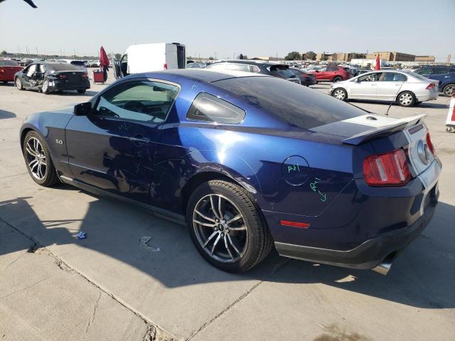 1ZVBP8CF2C5229982 - 2012 FORD MUSTANG GT BLUE photo 2