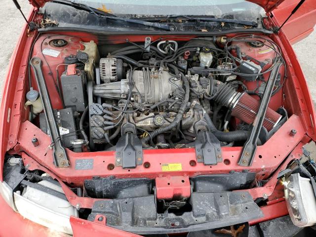 1G2WR52141F139988 - 2001 PONTIAC GRAND PRIX GTP RED photo 11