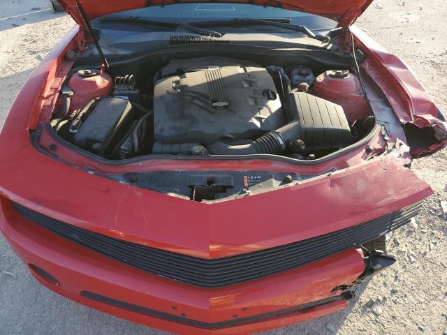 2G1FF1E34D9201874 - 2013 CHEVROLET CAMARO LT RED photo 11