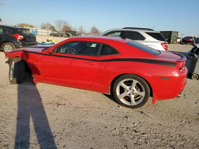 2G1FF1E34D9201874 - 2013 CHEVROLET CAMARO LT RED photo 2